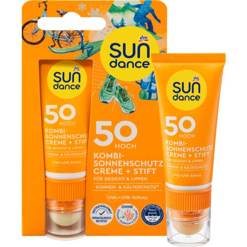 sundance Krema za lice, za zaštitu od sunca+ balzam za usne, za zaštitu od sunca, SPF50 1 kom Cene