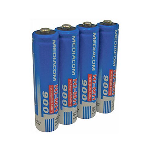 Mediacom punjive baterije NiMH AAA 4kom 900mAh ME-AAA900 Slike