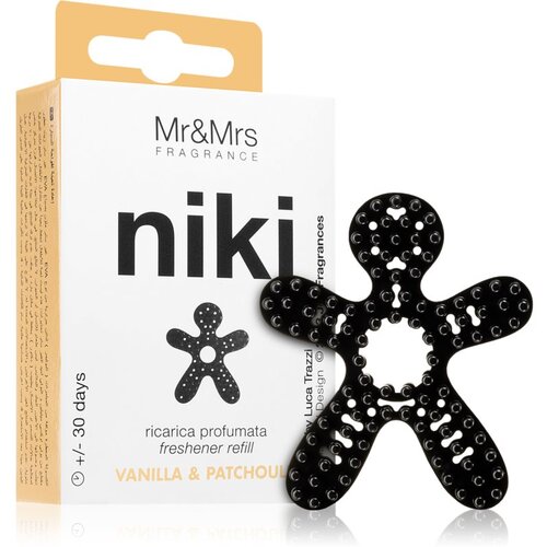 Mr&Mrs Fragrance Niki Vanilla & Patchouli dišava za avto nadomestno polnilo Cene