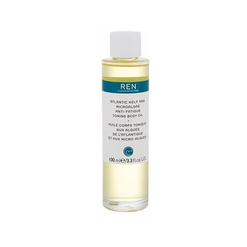 REN Clean Skincare atlantic kelp and microalgae toning hidratantno ulje za tijelo 100 ml za žene