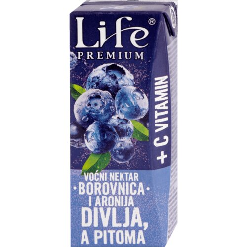 Nectar life premium sok borovnica&aronija& vitam c Cene