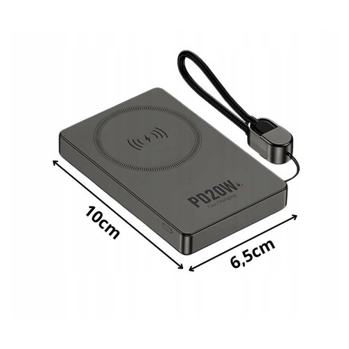  5000mah prijenosna baterija s Lightning i usb bežični powerbank 20w Slike