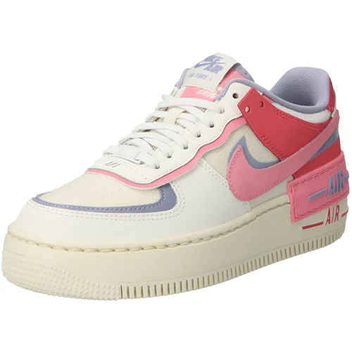Nike Sportswear Nizke superge 'AF1 SHADOW' kremna / svetlo lila / roza / svetlo roza