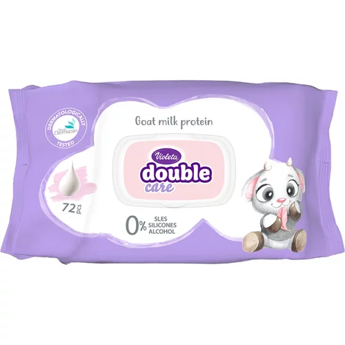 Violeta Baby vlažne maramice 72/1 Soft Care s proteinima kozjeg mlijeka