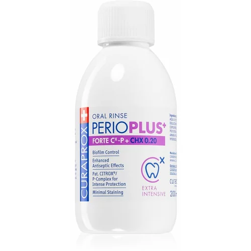 Curaprox Perio Plus+ Forte 0.20 CHX vodica za usta 200 ml