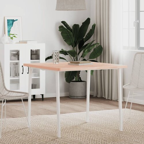 vidaXL Mizna plošča 80x80x2,5 cm kvadratna trdna bukovina Cene
