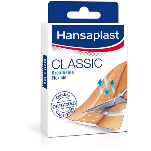 Hansaplast classic flaster na sečenje 1m x 6cm Slike