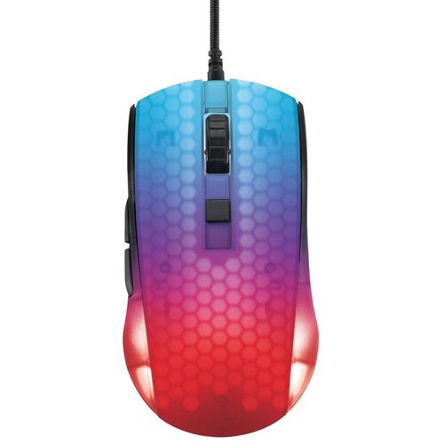 DELTACO GAMING DM310 Poluprozirni RGB Ultralagani Gaming Mi&amp;scaron;, crni Slike