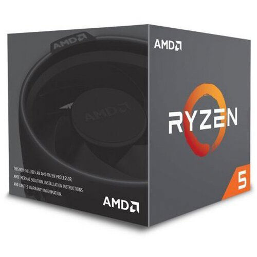 AMD RYZEN 5 2600X - 6-Core 3.6 GHz Socket AM4 procesor Slike