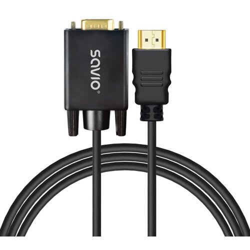 Savio Cl-197 HDMI cable HDMI Type A (Standard) Black Slike