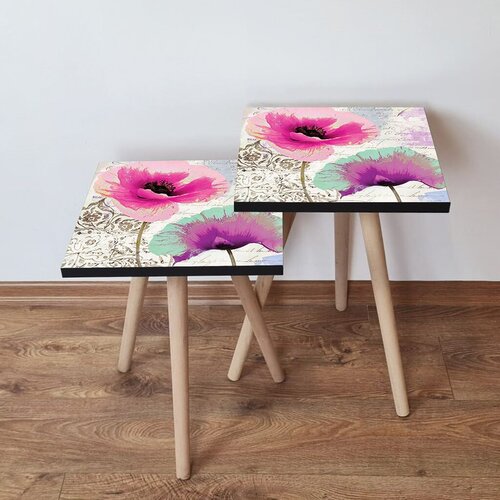 Hanah home Set 2 stočića 2Shp300 Multicolor Cene