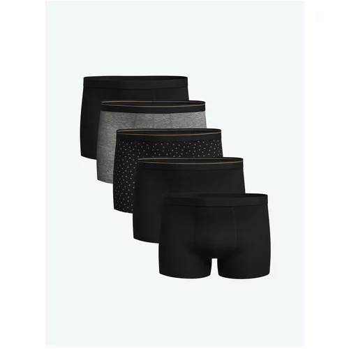 LC Waikiki Standard Fit Cotton Flexible Men's Boxer 5-Pack