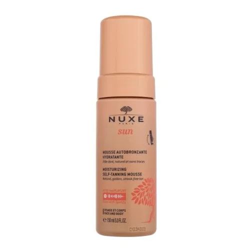 Nuxe Sun Moisturizing Self-Tanning Mousse hidratantna pjena za samotamnjenje 150 ml unisex