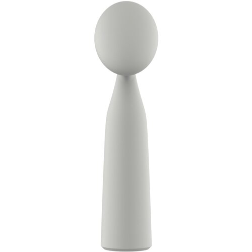 NUDE Luna - akumulatorski mini wand vibrator (siva) Slike