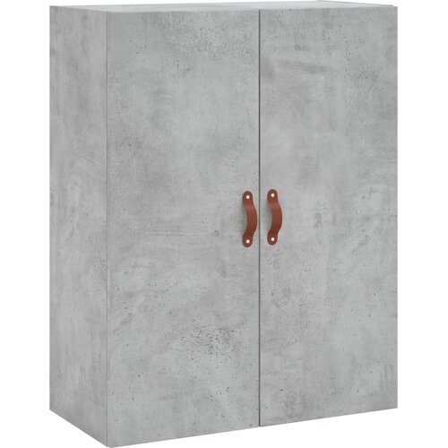  Visoka komoda siva betona 69,5x34x180 cm od konstruiranog drva Slike