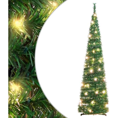  Umjetno božićno drvce 50 LED žarulja zeleno 120 cm Cijene