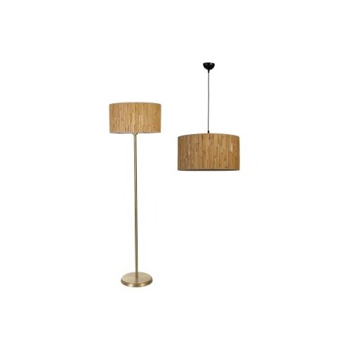 Opviq visilica i podna lampa bambu 07 846STL6111 Slike