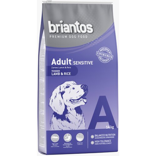 Briantos Adult Sensitive jagnjetina &amp;amp; riž - 14 kg Slike