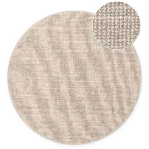 Hanse Home Krem juten okrugli tepih ø 200 cm Bouclé Jaipur – Cijene