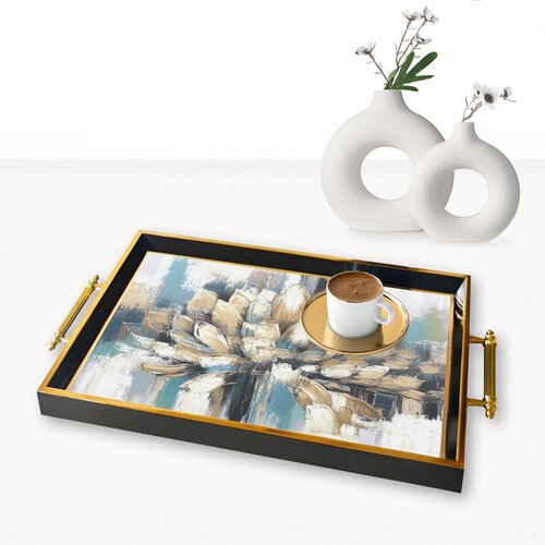 Aberto Design Poslužavnik TPA9841 50 x 29 x 3.5 cm, Šareni Cene