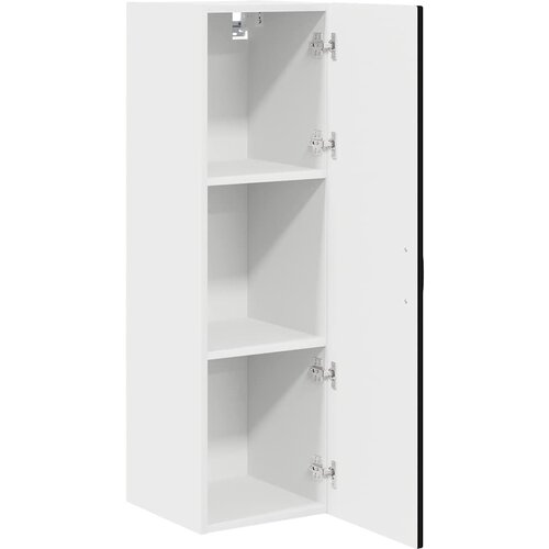  Ormar za Zid Crna 30 x 31 x 100 cm Konstruirano drvo Slike