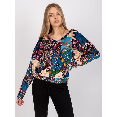 Italy Moda Blouse-DHJ-BZ-6550-3.14P-dark blue Cene
