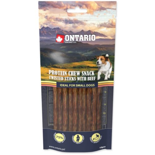 Ontario Dog posladek protein palčke - pi&scaron;čanec, 12,7 cm 10/1 Cene