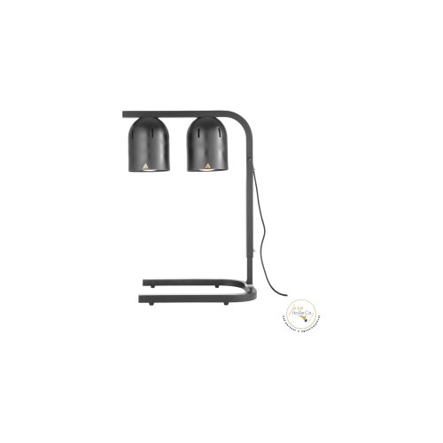 Lampa za grijanje jela /dvije infracrvene lampe/ &ndash; crna boja Cijene