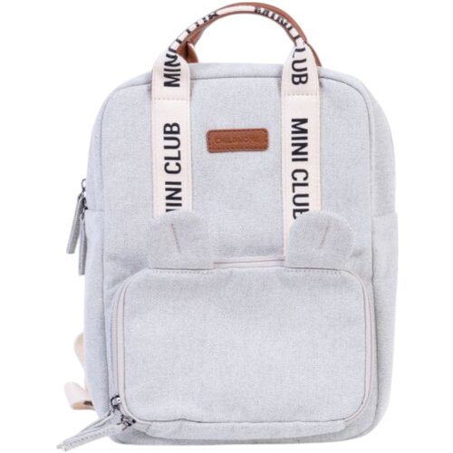 Childhome otro&scaron;ki nahrbtnik mini club signature canvas off white Cene