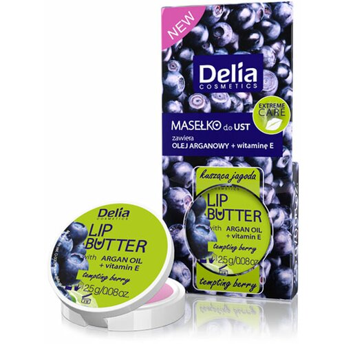 Delia labelo za ispucale usne sa arganovim uljem, vitaminom e i aromom borovnice Cene