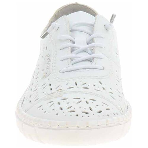 Rieker Nizki čevlji M235480 Bela Cene