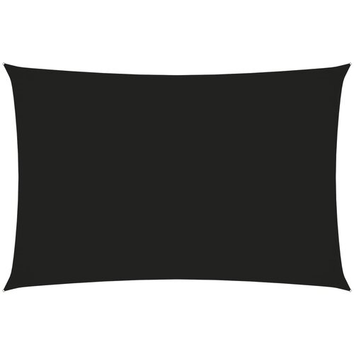 VidaXL Senčno jadro oksford blago pravokotno 2,5x5 m črno Slike