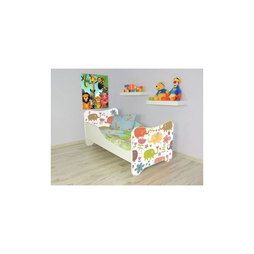  dečiji krevet 160X80Cm happy kitty small elephant 74000 Slike
