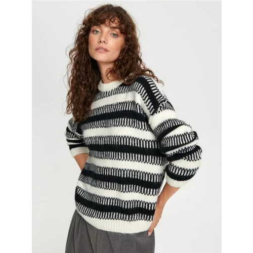 Sinsay ženski prugasti džemper 7463J-MLC