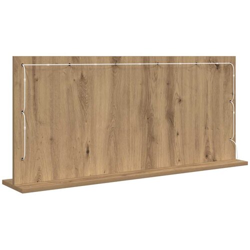  Ogledalo za Toalet Pravokutni Umjetnički hrast 100 x 45 x 18 cm Slike