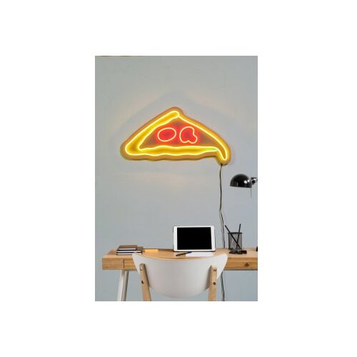 WALLXPERT dekorativna plastična led rasveta pizza slice multicolor Cene