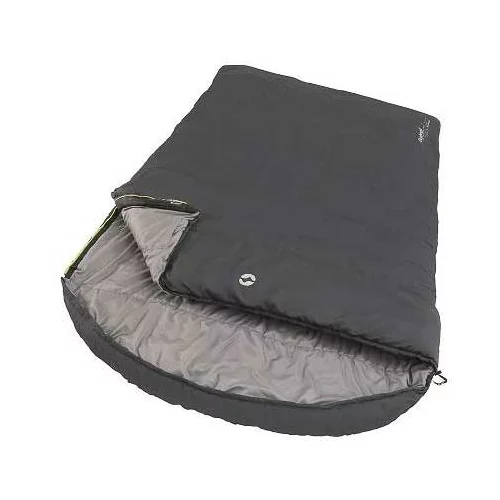 Outwell Dvojna spalna vreča Campion Lux z levo zadrgo temno siva