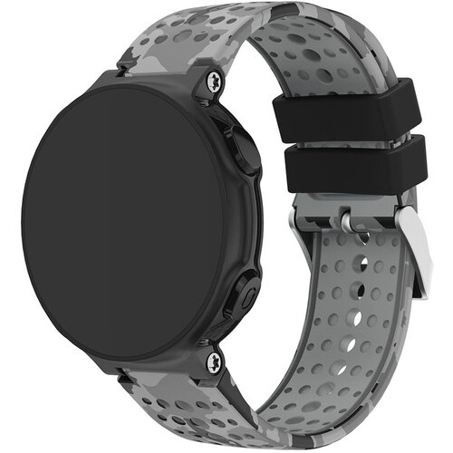 INF kompatibilen s garmin fenix 5/6/7/8 47mm kamuflažni silikonski pašček 22mm camouflage gray, (5000090583) Cene