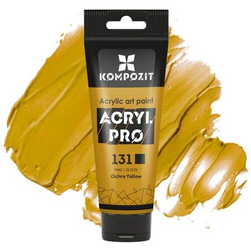 akrilna boja ACRIL PRO ART Composite 75 ml | 131 ochre yellow Slike