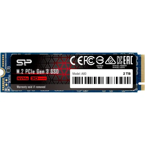 Silicon Power P34A80 M.2 2 TB PCI Express 3.0 SLC NVMe