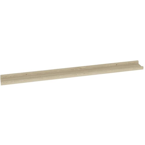  Zidne police 2 kom boja hrasta sonome 100 x 9 x 3 cm Slike