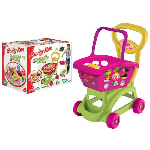 Dede kolica sa korpom za kupovinu i namirnicama - Candy & Ken ( 030327 ) Cene
