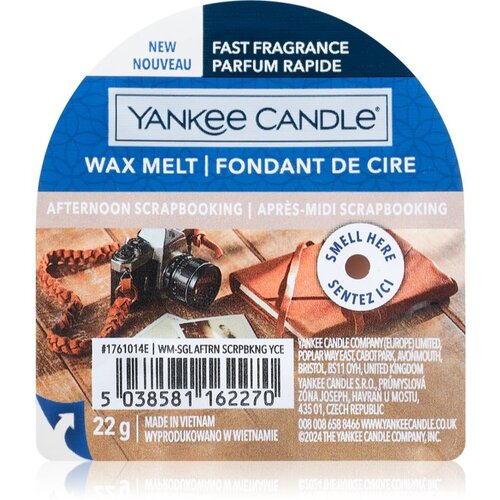 Yankee Candle Afternoon Scrapbooking vosak za aroma lampu 22 g Slike