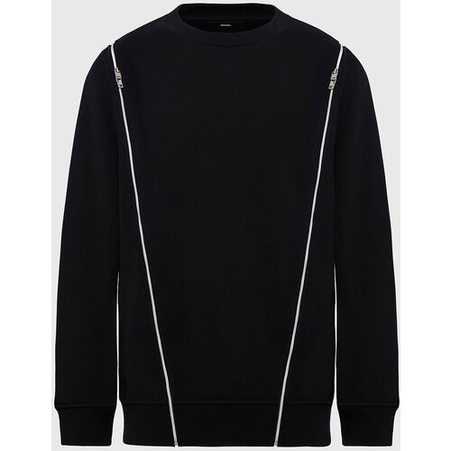 Diesel Sweatshirt - FGEORGIA SWEATSHIRT black Cene