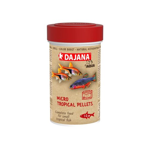 Dajana Hrana za ribice 55g Mini Tropical Pellets DP103A2 Cijene