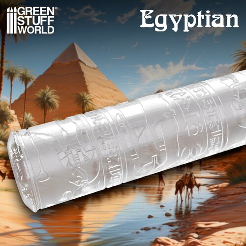 Green Stuff World Rolling Pin EGYPTIAN &ndash; Teksturirani valjak Egipatski motiv Cene
