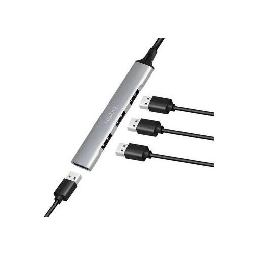 Logilink Hub 1x USB-C 3.2 + 3x USB-A 2.0 + 1x USB-A 3.2, (21730129) Cene
