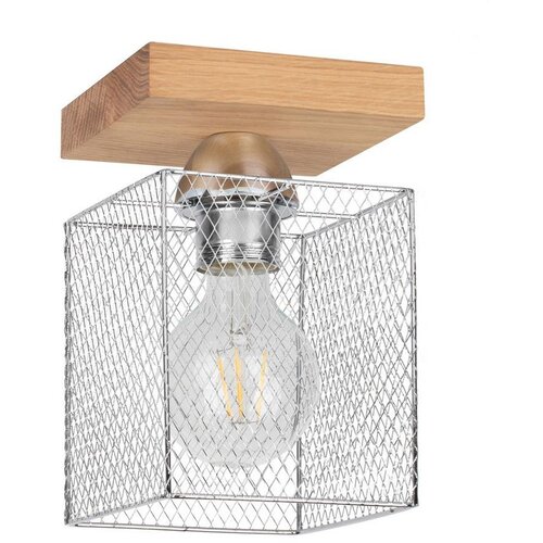  spot-light 8175174 - plafonska svetiljka norman wood 1xE27/25W/230V matni hrast Cene