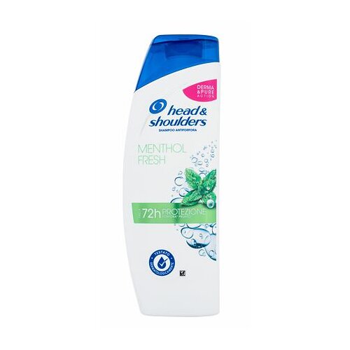 Head &amp;amp; Shoulders menthol refresh anti-dandruff &amp;scaron;ampon proti prhljaju z osvežujočim vonjem mentola 400 ml unisex Slike