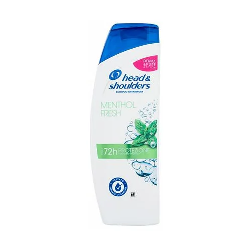 Head & Shoulders menthol refresh anti-dandruff šampon proti prhljaju z osvežujočim vonjem mentola 400 ml unisex